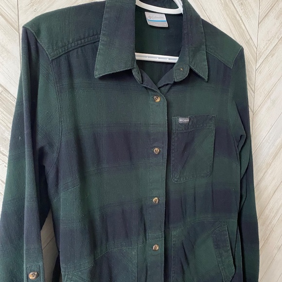 Columbia Green Plaid Dress - Picture 4 of 13